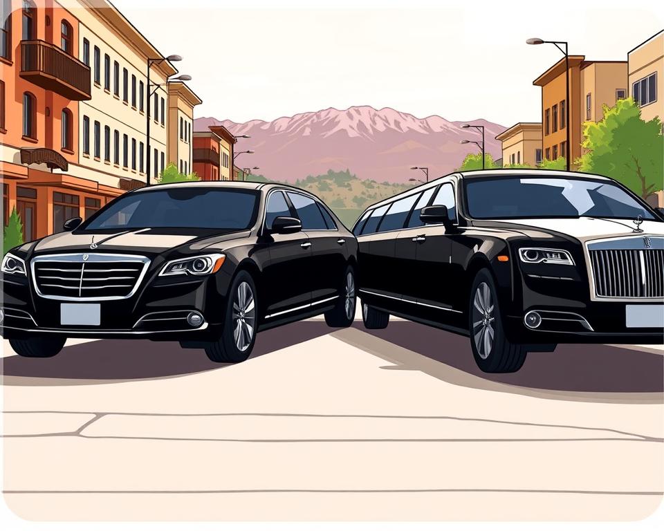 Limo service Centennial International Airport