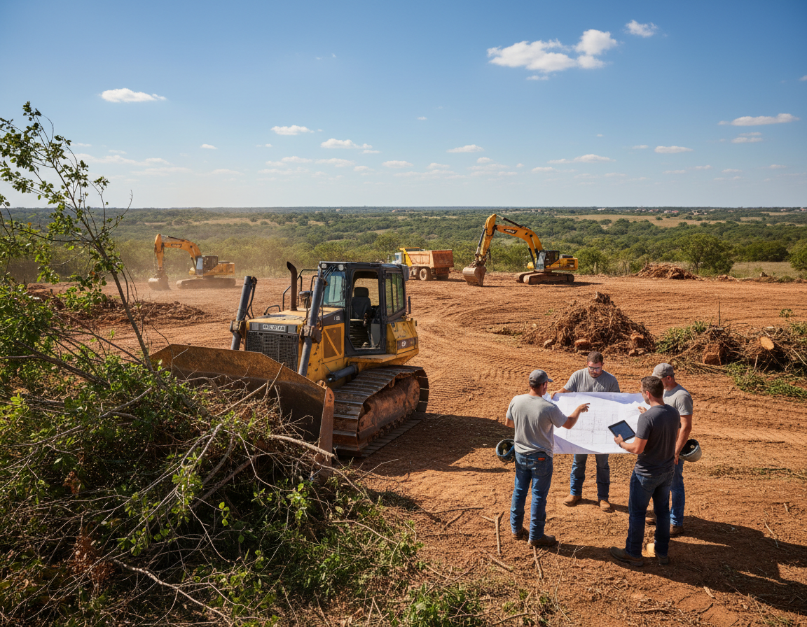 Land Clearing In Poolville TX